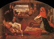 Ford Madox Brown Lear and Cordelia oil painting artist
